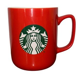Starbucks Coffee Mug Cup Ceramic 2020 Red Classic Green Siren Logo 16oz